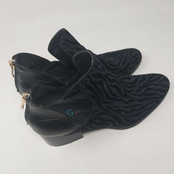 Andrew Gellar Black Suede Shoes. Size 9.5 M - Picture 14 of 16